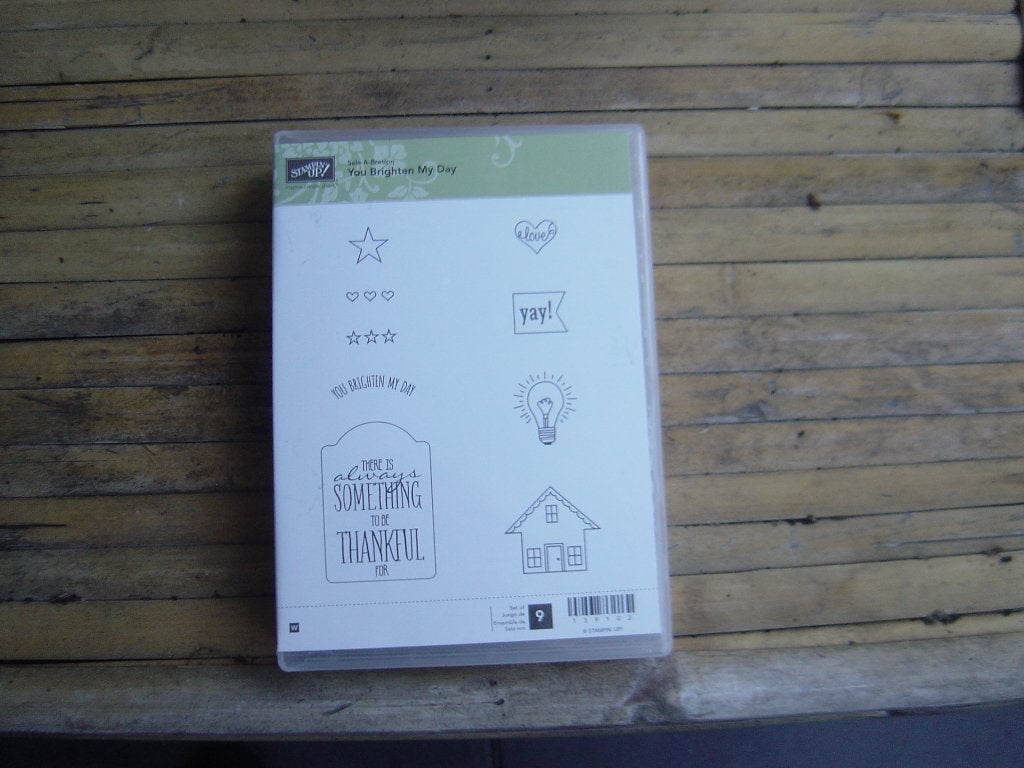 stampin up stempels beginnend met de letter Y-W, Ophalen of Verzenden, Zo goed als nieuw, Clearstamp
