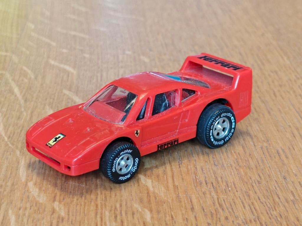 Darda Ferrari F40 ROOD, Ophalen of Verzenden, Zo goed als nieuw, Auto