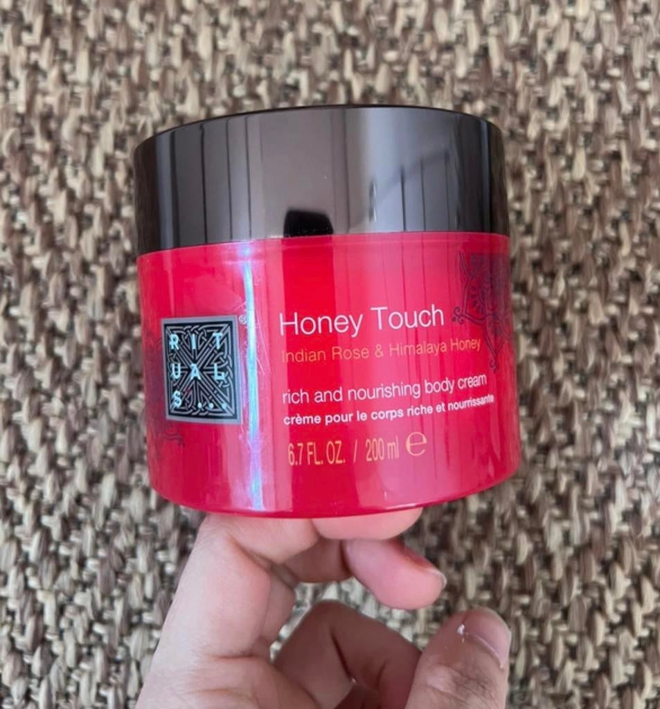 Rituals Honey Touch bodycrème 200ml, Ophalen of Verzenden, Gebruikt, Bodylotion, Crème of Olie