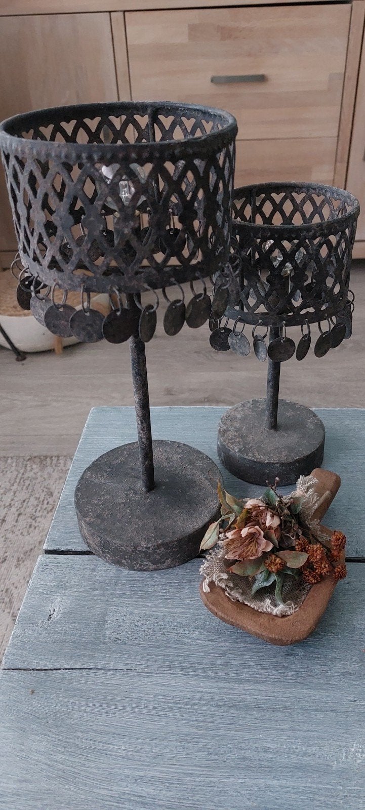 NIEUW: Countryfield Amira muntjes sfeerlampjes set, Nieuw, Ophalen of Verzenden, Sfeerlamp, Metaal