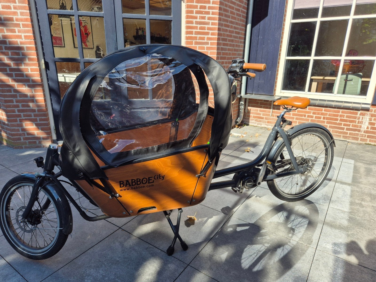 Babboe E-City mountain (500wh) Bakfiets, Fietsen en Brommers, Fietsen | Bakfietsen, Gebruikt, Overige merken, 2 kinderen, Elektrisch