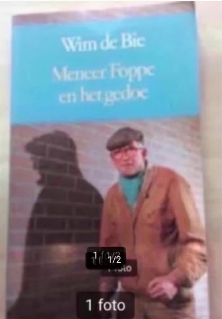 Wim de Bie:meneer Foppe en het gedoe., Ophalen of Verzenden, Gelezen, Anekdotes en Observaties