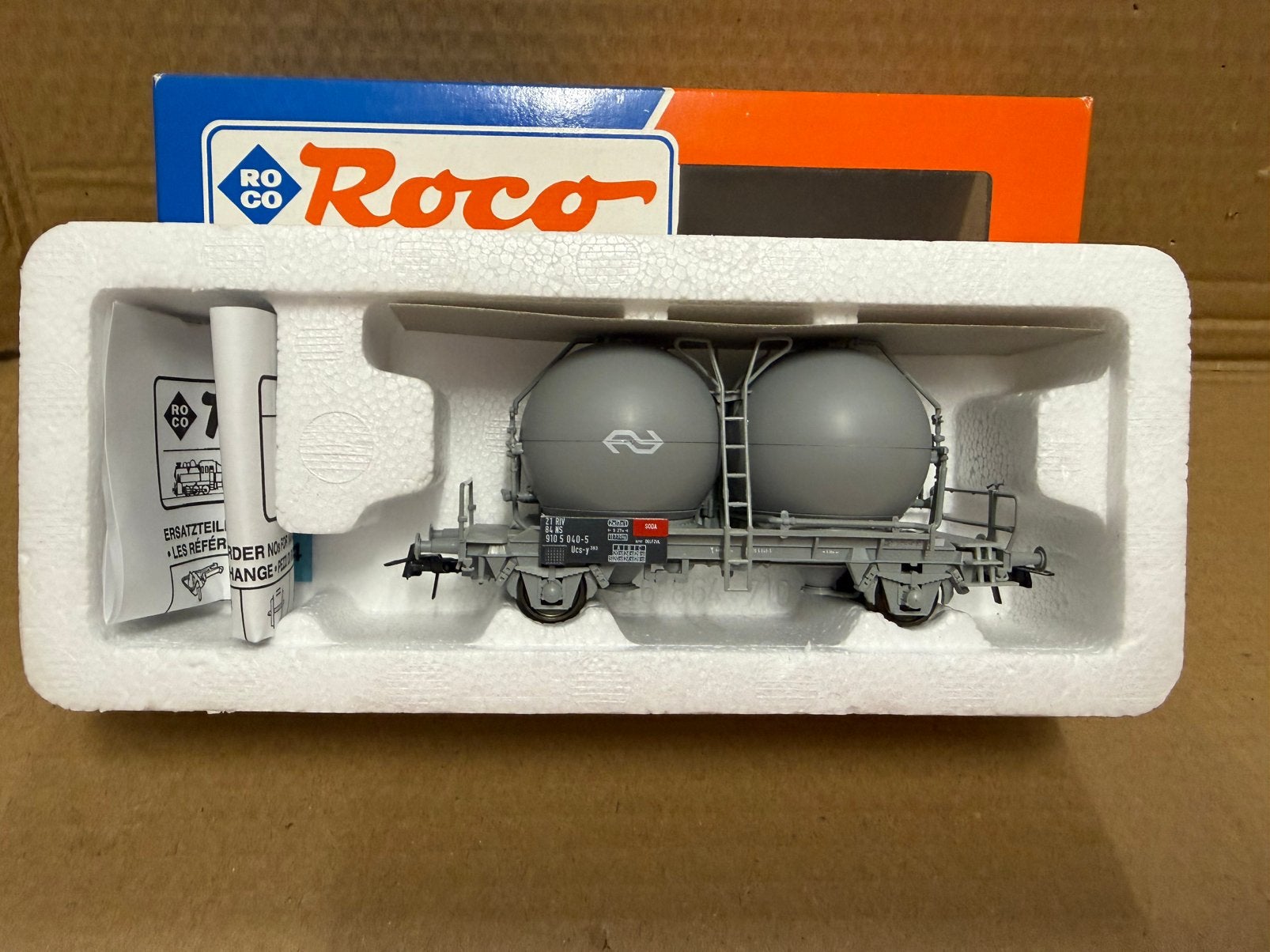 Roco NS soda Delfzijl bollenwagen, Gelijkstroom, Wagon, Ophalen of Verzenden, Roco