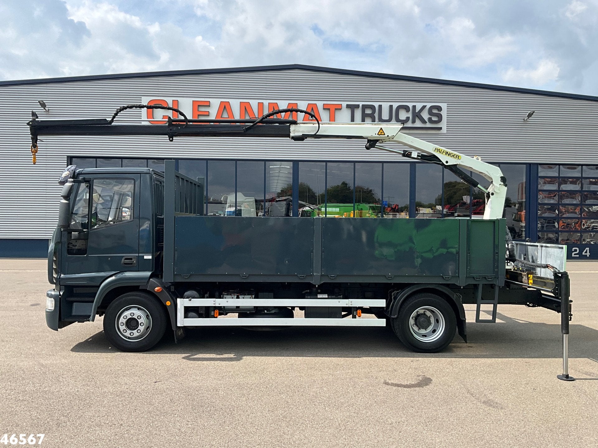 Iveco Eurocargo ML120E18 Palfinger 6 Tonmeter laadkraan Just, Auto's, Vrachtwagens, Euro 5, Achterwielaandrijving, Iveco, 182 pk