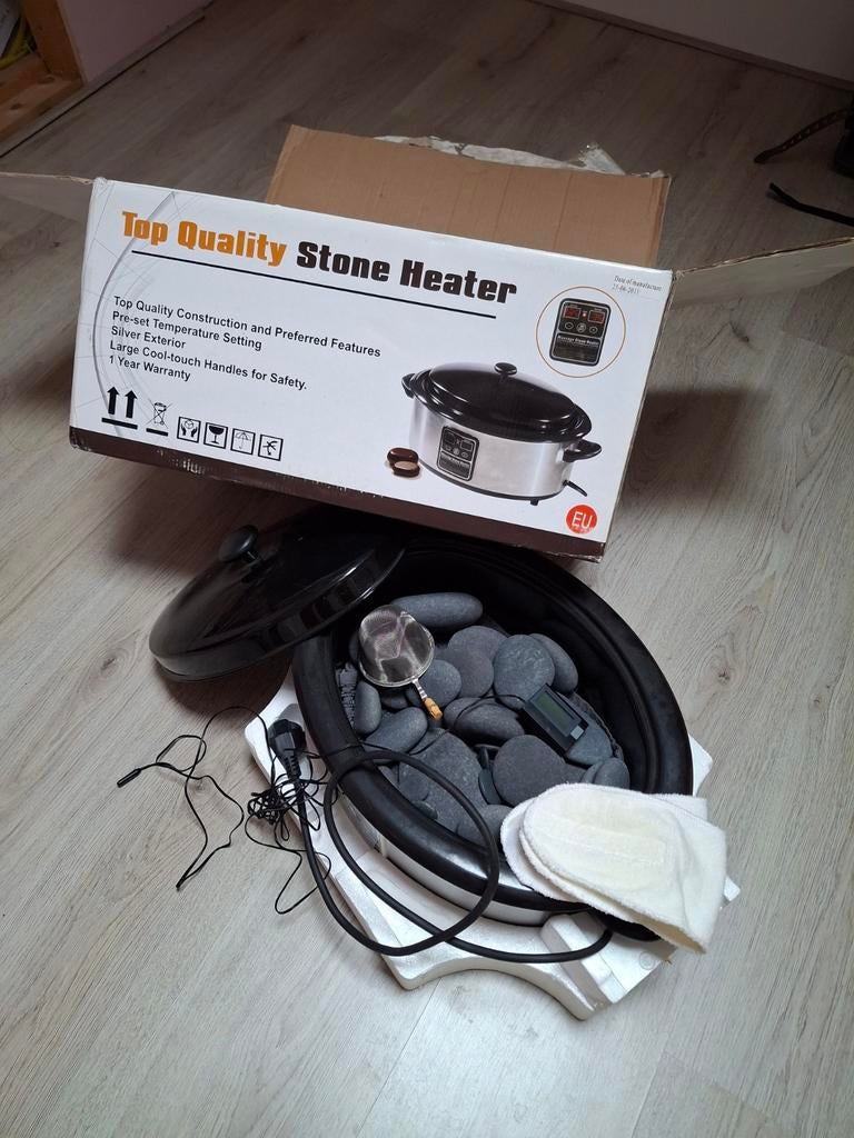 InYan Beautiful life stoneheater, Sport en Fitness, Ophalen, Zo goed als nieuw, Hotstone