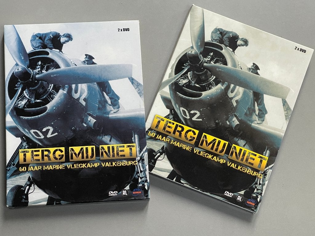 marine DVD Terg mij niet 60 jaar Marine Vliegkamp Valkenburg, Ophalen of Verzenden, Marine, Nederland, Overige typen