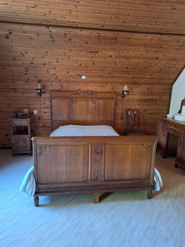 Antiek bed, Ophalen