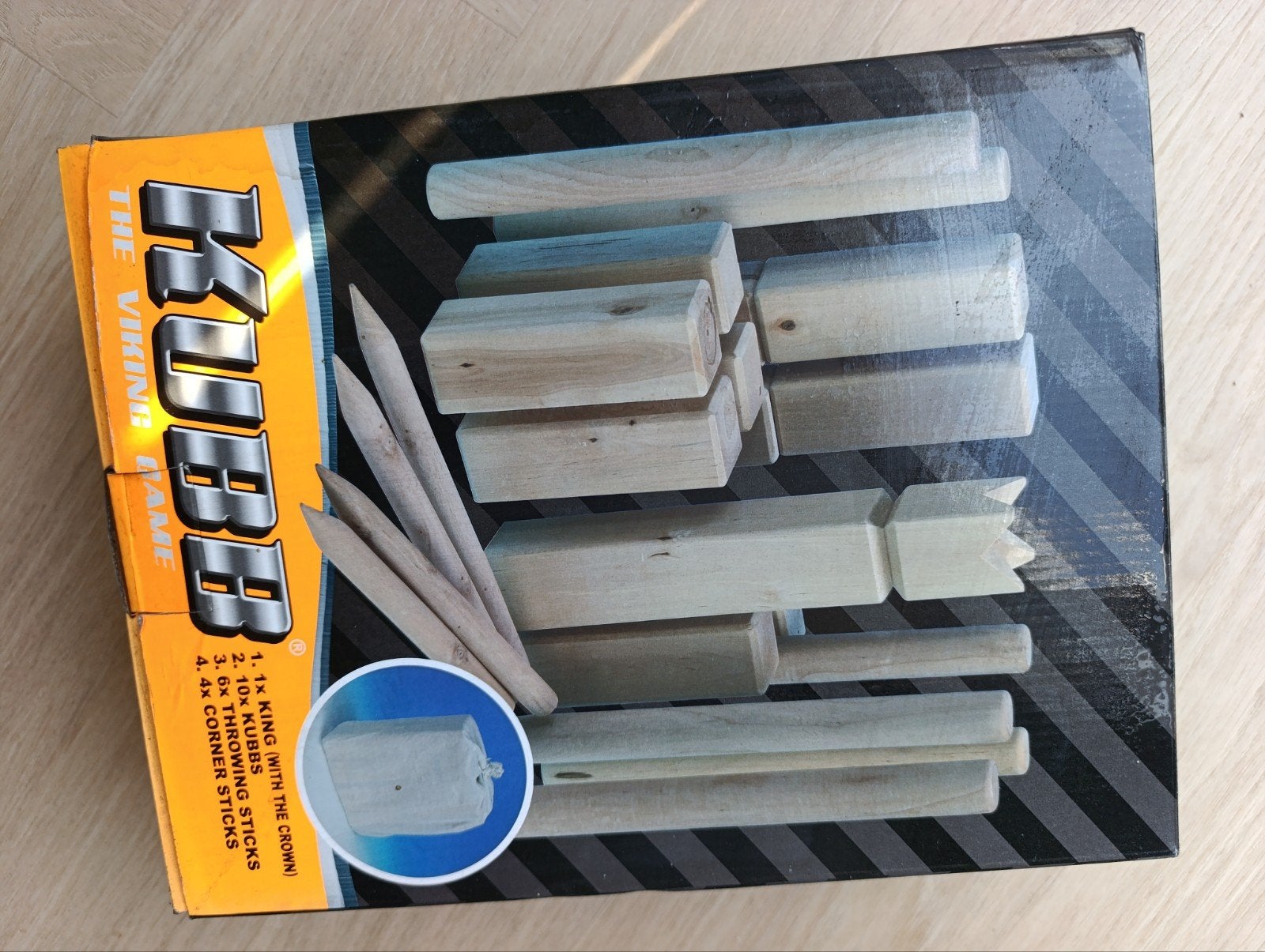 Kubb - Houten werpspel - Almere, Ophalen