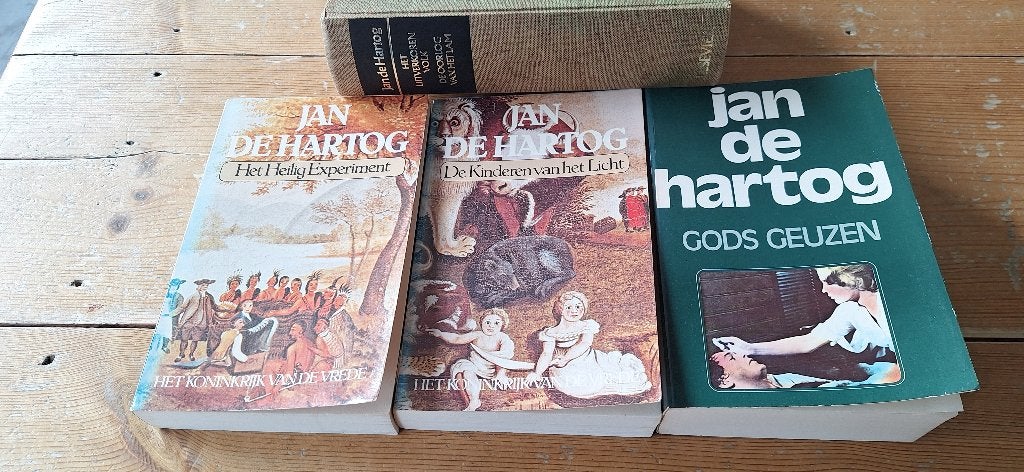 Jan de Hartog - 4 Boeken, Ophalen of Verzenden, Zo goed als nieuw
