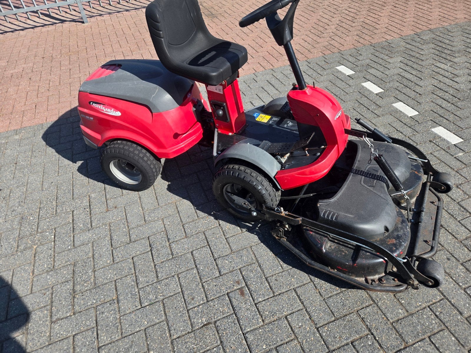zitmaaier castelgarden 4wd hydrostaat, Tuin en Terras, Grasmaaiers, Ophalen