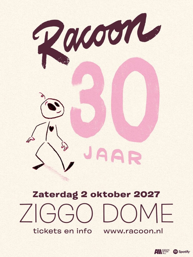 2-10-2027 30 jaar Racoon 2 kaarten te koop, Tickets en Kaartjes, Twee personen, Oktober