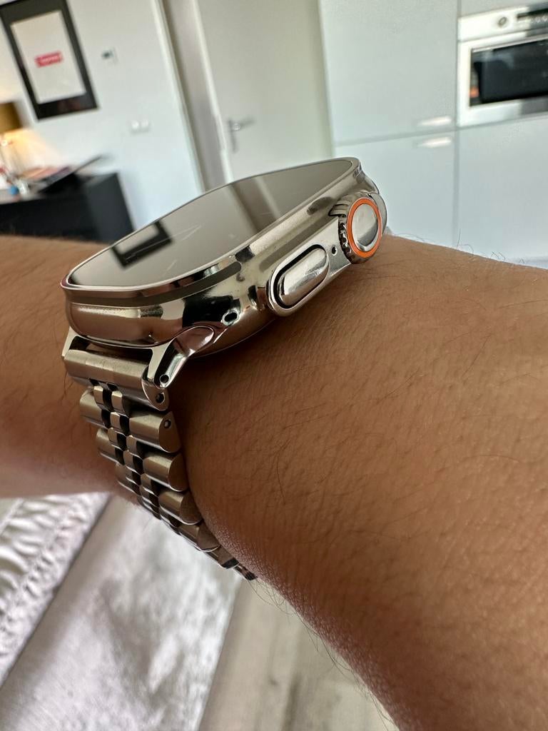 Apple Watch Ultra Choom/Gepolijst | UNIEK ‼️, Ophalen of Verzenden, Zo goed als nieuw, IOS