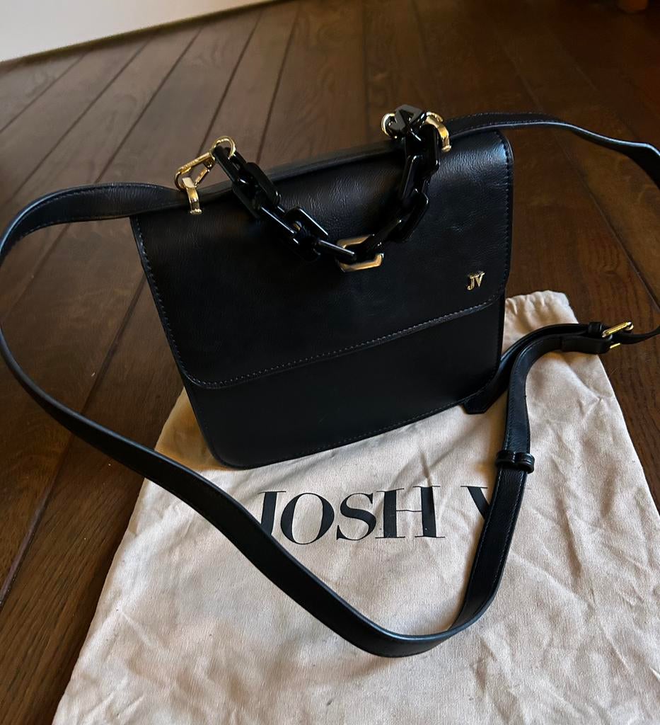 Nieuwe zwarte JoshV, Josh V  schoudertas, tas, crossbodytas., Sieraden, Tassen en Uiterlijk, Tassen | Schoudertassen, Ophalen of Verzenden