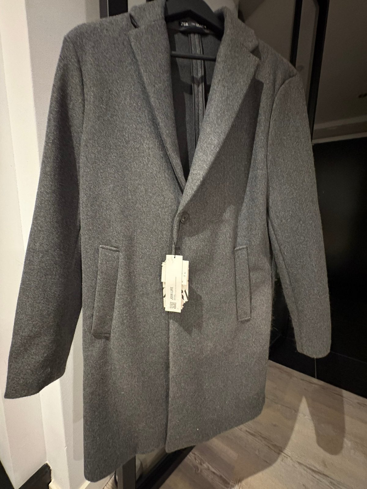 nette grijze winterjas Maat M, Ophalen of Verzenden, Nieuw, Maat 38/40 (M), Grijs