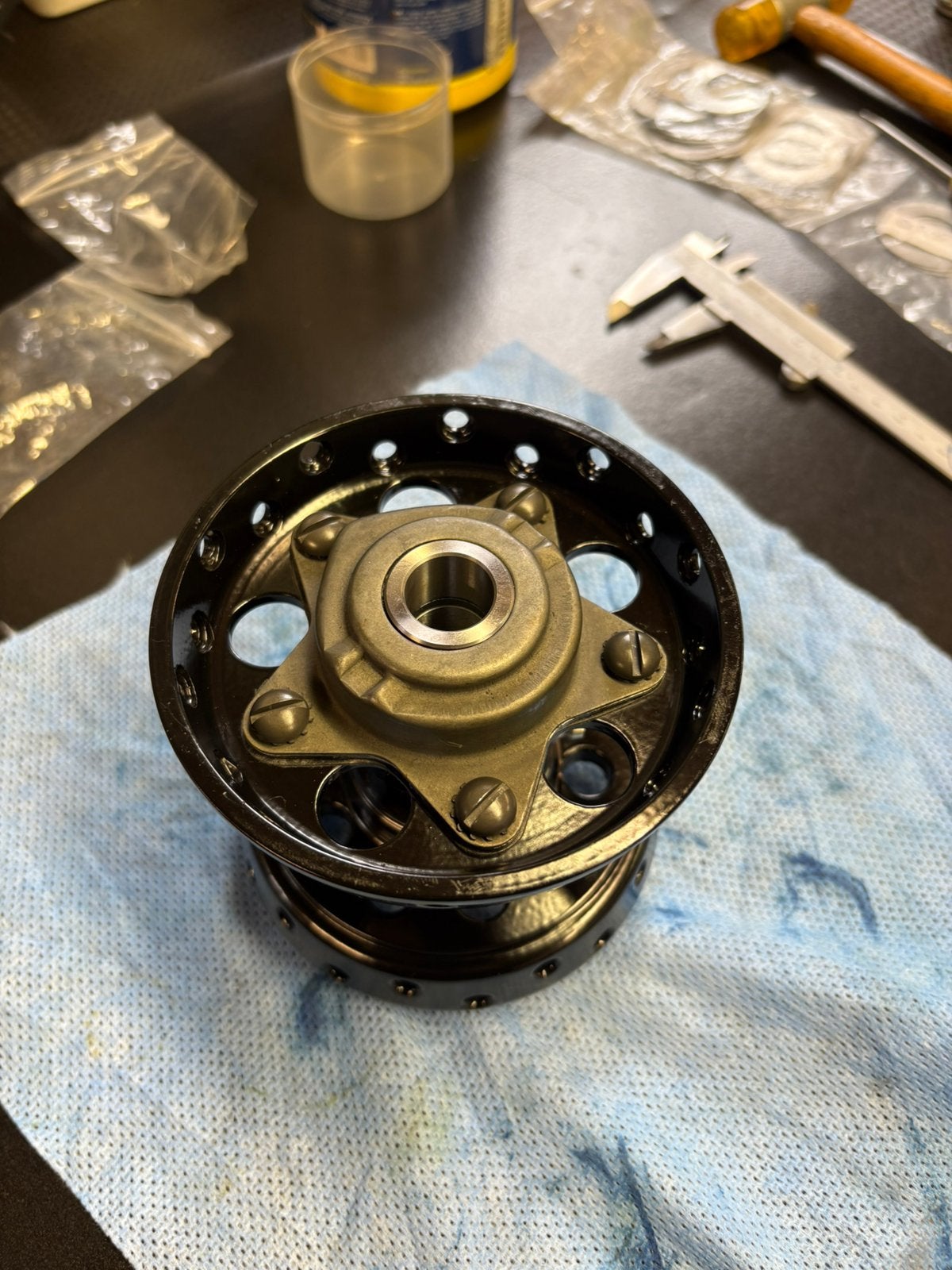 Knucklehead UL WL 1936-1939 stepped starhub, Motoren, Ophalen of Verzenden