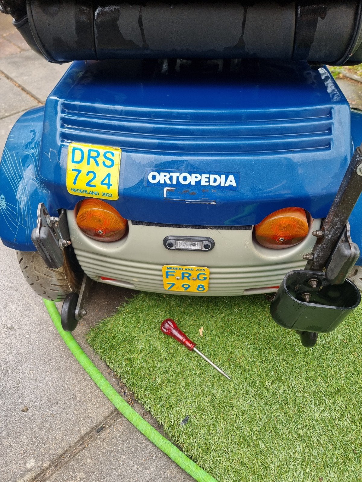 Te koop scootmobiel, Ophalen, Gebruikt, Benzine