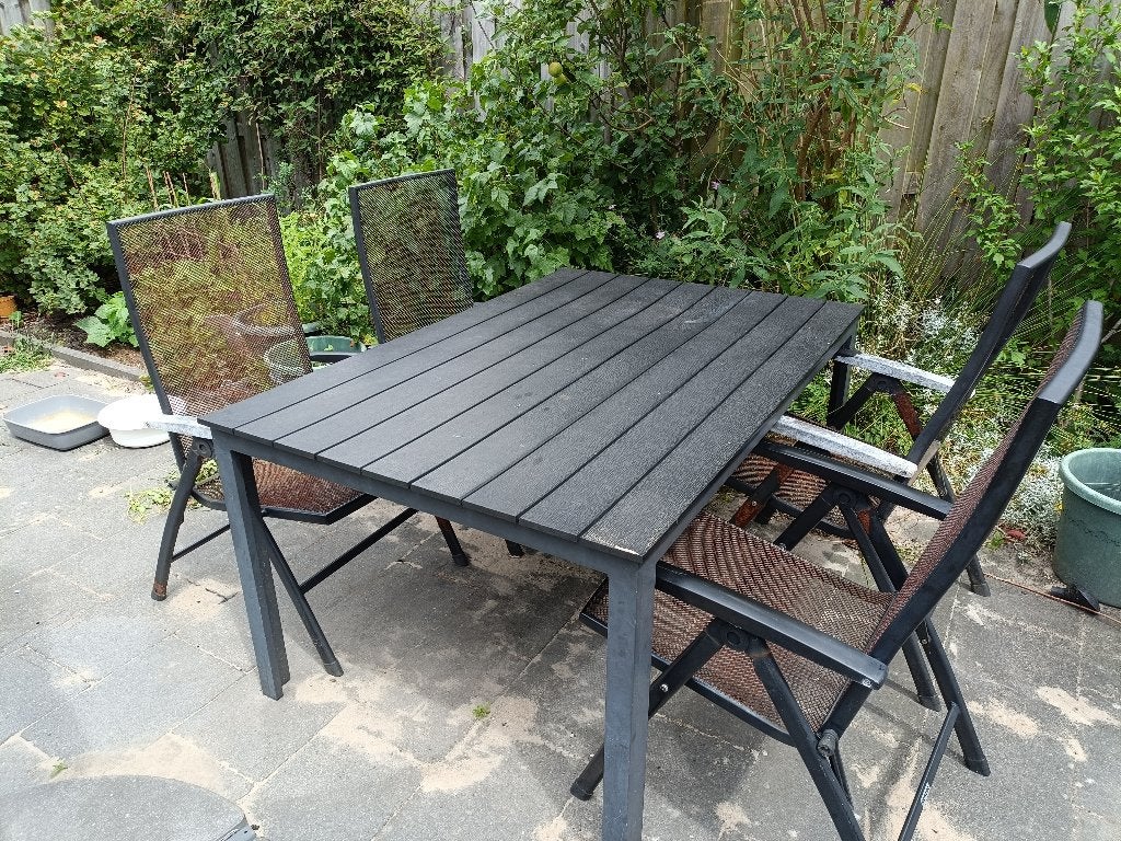 Tuinset gratis af te halen, Ophalen, Gebruikt, Tuinset, Eettafel