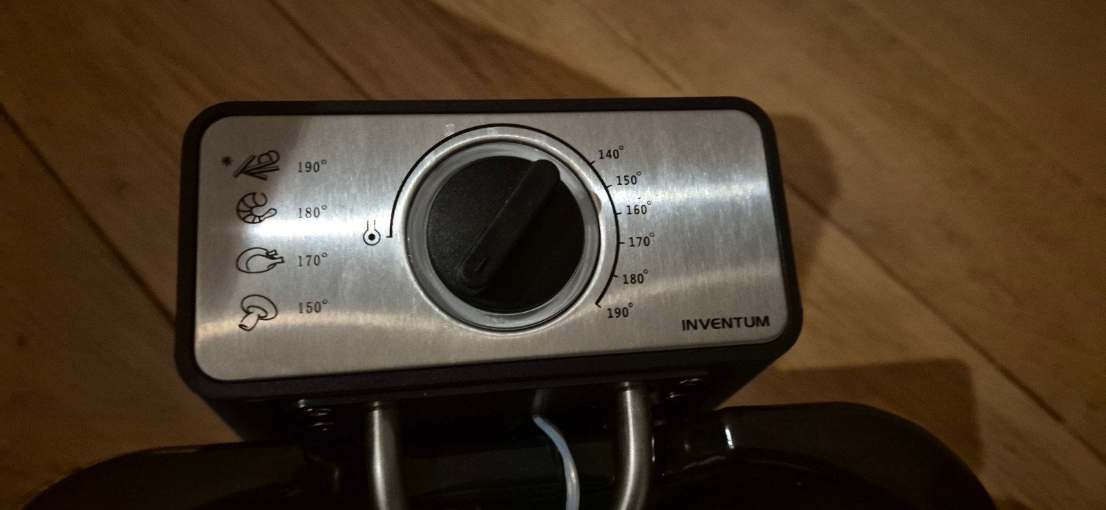 frituurpan Inventum, Witgoed en Apparatuur, Frituurpannen, Ophalen of Verzenden, Zo goed als nieuw