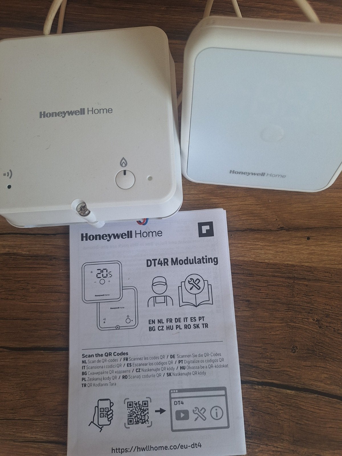 Honeywell Home DT4R Draadloze Modulerende Kamerthermostaat, Ophalen of Verzenden, Slimme thermostaat, Zo goed als nieuw