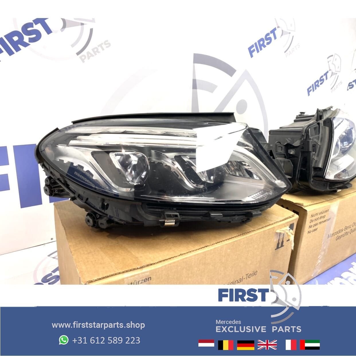 W166 W292 GLE LED HIGH PERFORMANCE KOPLAMP COMPLEET RECHTS O, Auto-onderdelen, Gebruikt, -, Ophalen of Verzenden, -