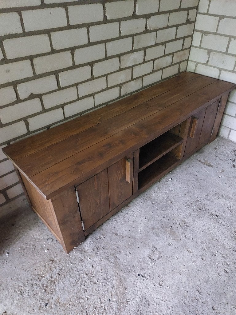 TV meubel, Ophalen, Gebruikt, 150 tot 200 cm, Minder dan 100 cm