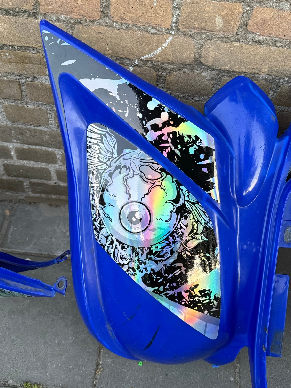 Yamaha Raptor 700r Kappenset - Blauw met Graphics, Ophalen of Verzenden, Gebruikt