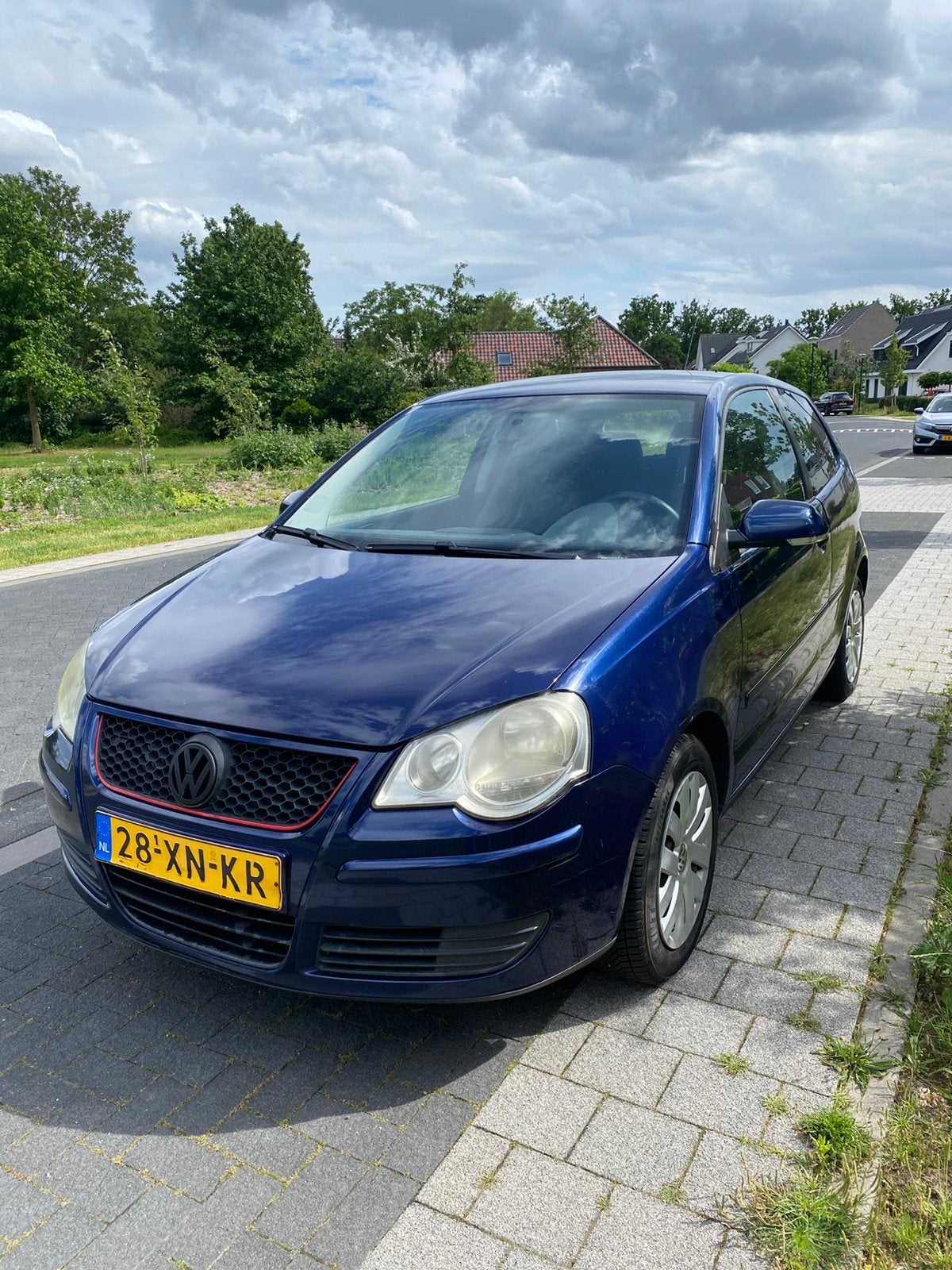 Volkswagen Polo 1.4 16V 59KW 2007 Blauw, Auto's, Volkswagen, Particulier, Polo, Airbags, Apple Carplay, Bluetooth, Navigatiesysteem
