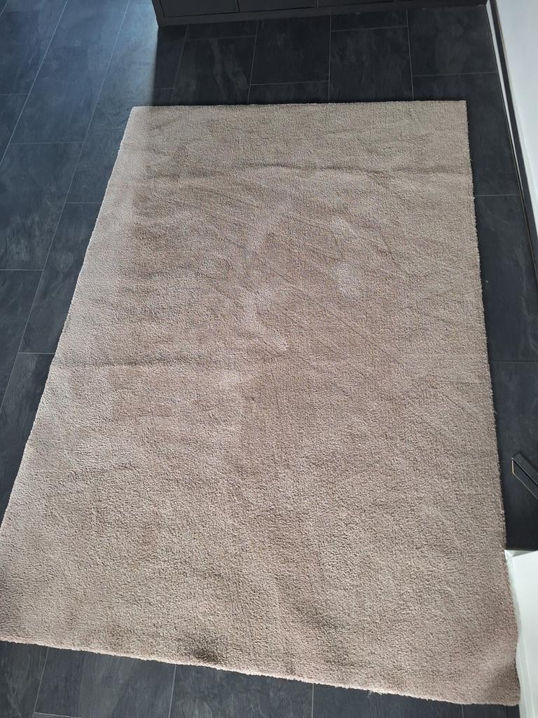 Vloerkleed oud roze IKEA KNARDRUP 133x195 cm, Huis en Inrichting, Stoffering | Tapijten en Kleden, Ophalen, Gebruikt, Modern, Scandinavisch