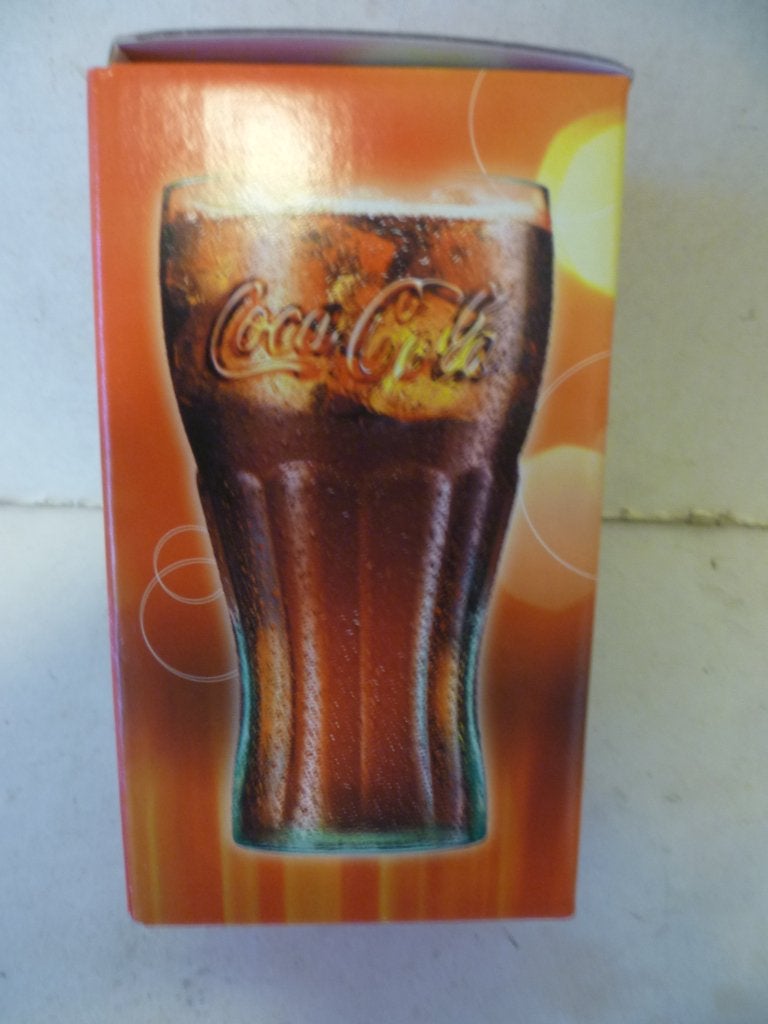 Reclame Burger King Coca Cola Company Glas 15cm in doos., Ophalen of Verzenden, Nieuw, Gebruiksvoorwerp