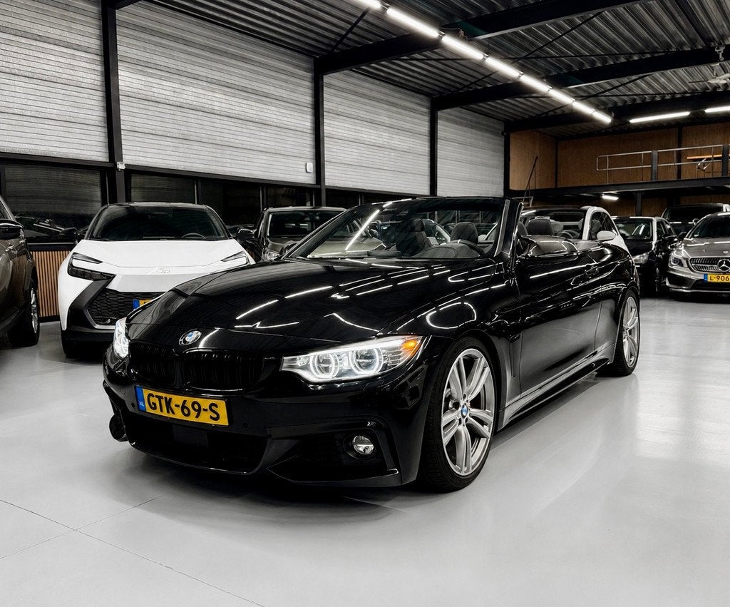 BMW 4-serie Cabrio 435i M Sport 19''/HUD/NEKVERWARMING, Auto's, Achterwielaandrijving, Gebruikt, 4-Serie, Cabriolet