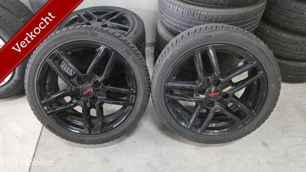 16" All-season lichtmetalen velgen voor UP/ Mii/ Citigo, Auto-onderdelen, Gebruikt, 16 inch, Banden en Velgen, Ophalen of Verzenden