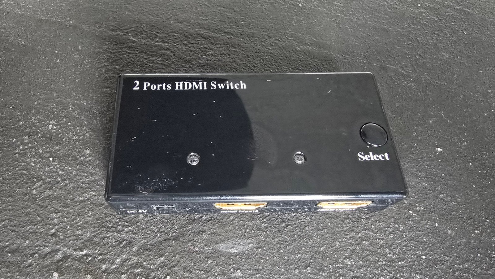 2 Poorten HDMI Switch - Schakel tussen 2 HDMI-bronnen, Ophalen of Verzenden, Gebruikt, Minder dan 2 meter, Overige kabels