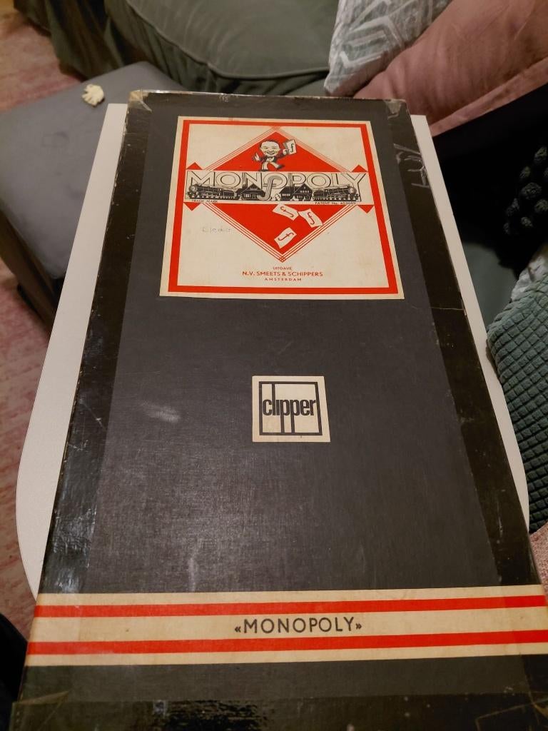 Vintage monopoly, Hobby en Vrije tijd, Gezelschapsspellen | Bordspellen, Drie of vier spelers, Ophalen of Verzenden, Zo goed als nieuw