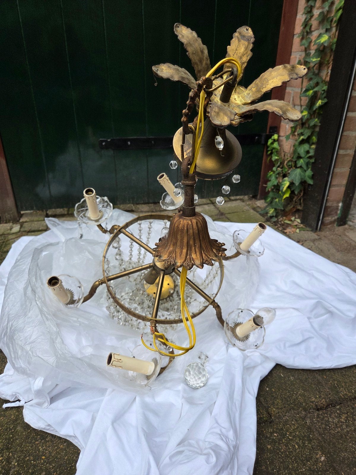 Zakkroonluchter, Huis en Inrichting, Lampen | Kroonluchters, Ophalen of Verzenden