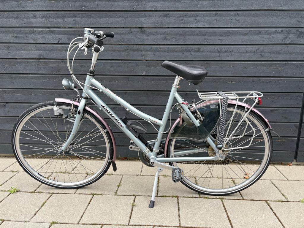 Gazelle damesfiets - Gebruikt, Ophalen, Velgrem, Gazelle, 53 tot 56 cm