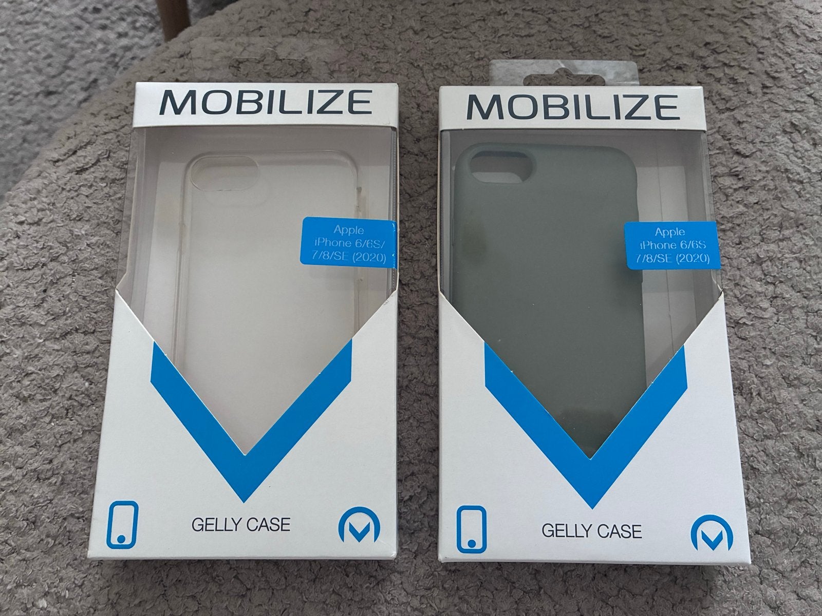 Mobilize Gelly Case iPhone 6/6S/7/8/SE (2020) - Transparant/, Telecommunicatie, Mobiele telefoons | Hoesjes en Frontjes | Apple iPhone