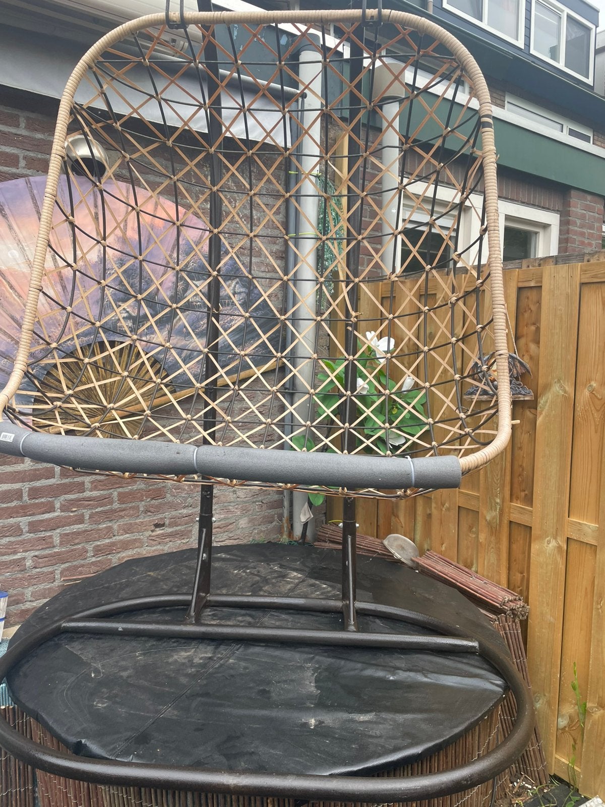 Te koop 2 persoons hangstoel, Ophalen