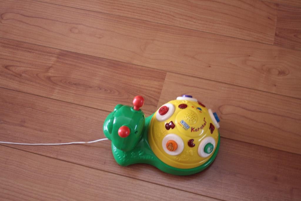 VTech slak met trekkooord met licht en geluid, Ophalen, Gebruikt, 6 maanden tot 2 jaar
