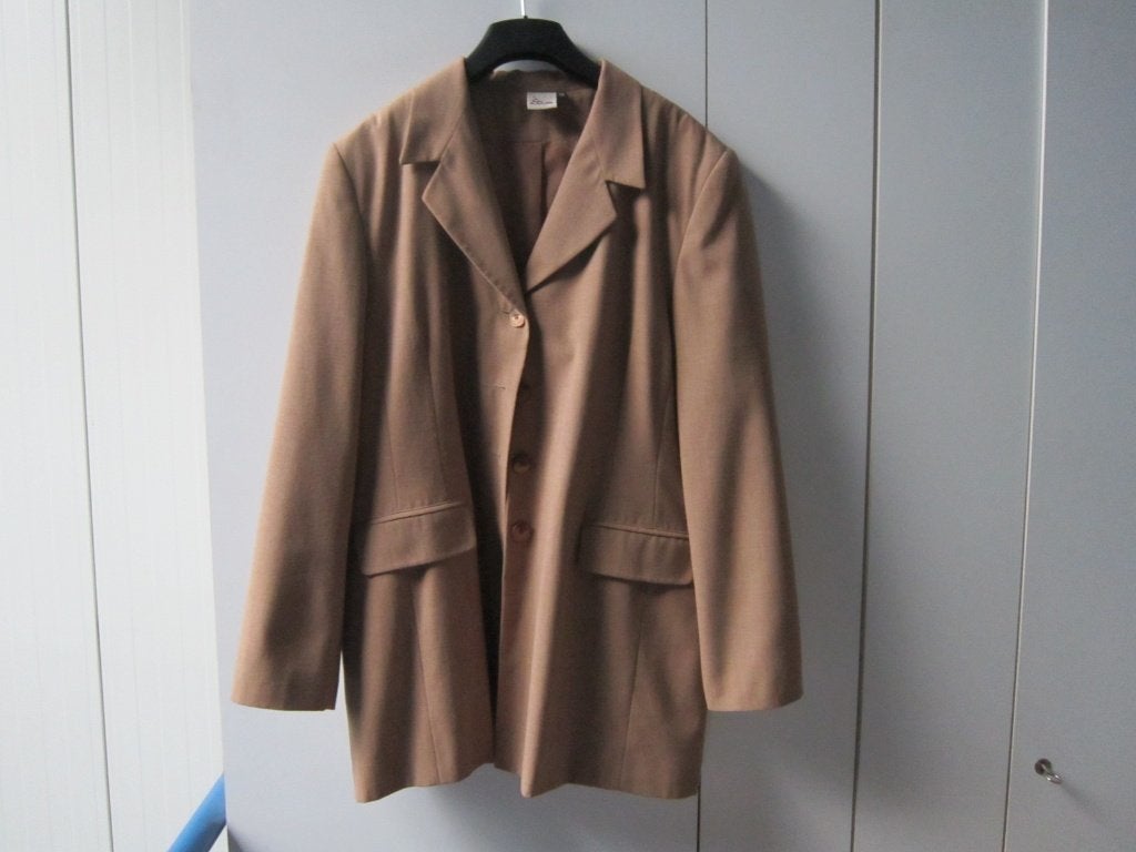 DAMES JAS COLBERT MISS ETAM, Ophalen, Beige, Maat 46/48 (XL) of groter, Zo goed als nieuw