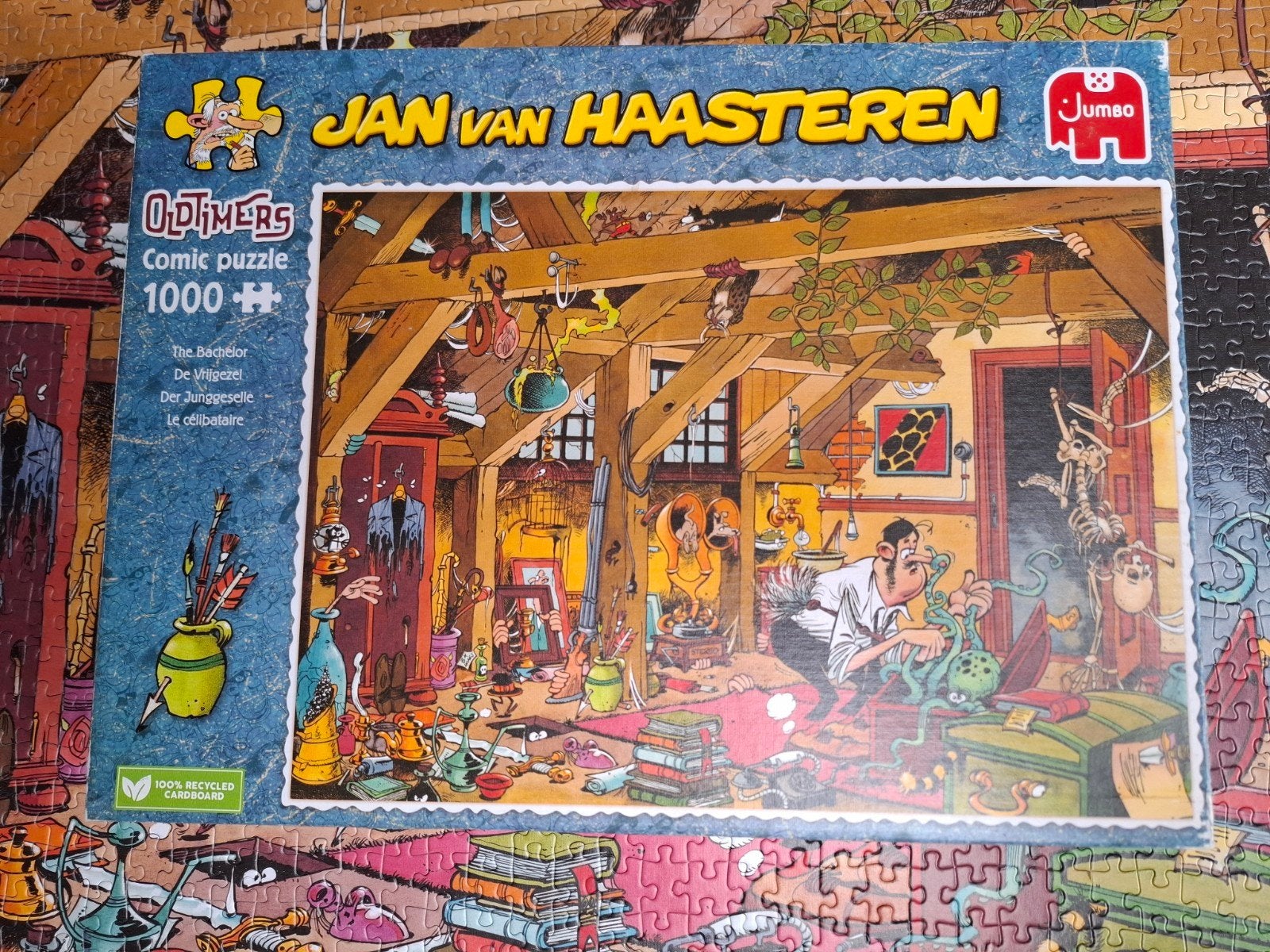 van haasteren puzzel, Ophalen, 500 t/m 1500 stukjes, Zo goed als nieuw