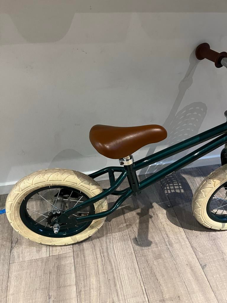 Pelikaan 12 inch kinderfiets met loopfiets functie, Ophalen of Verzenden, Gebruikt, Minder dan 16 inch