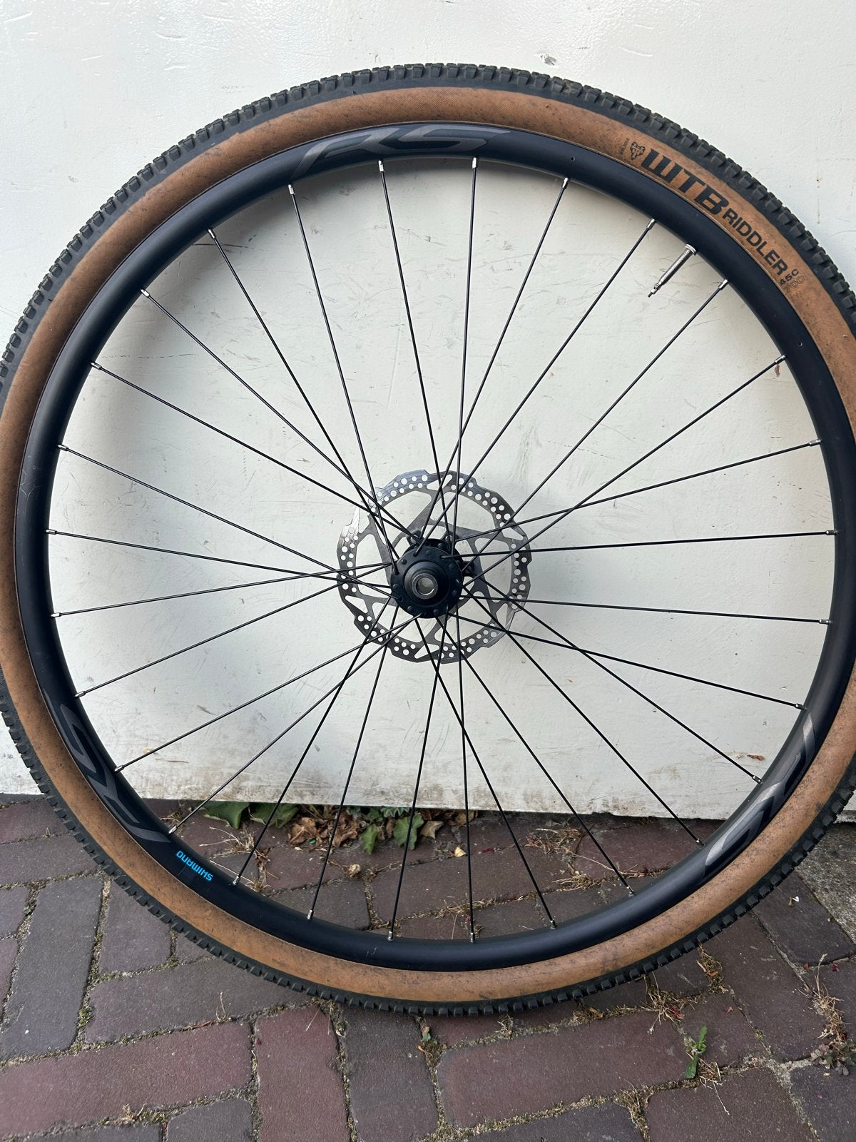 Gravelbike wielset Shimano RS met prima WTB riddler banden, Fietsen en Brommers, Fietsonderdelen, Wiel, Ophalen of Verzenden, Zo goed als nieuw