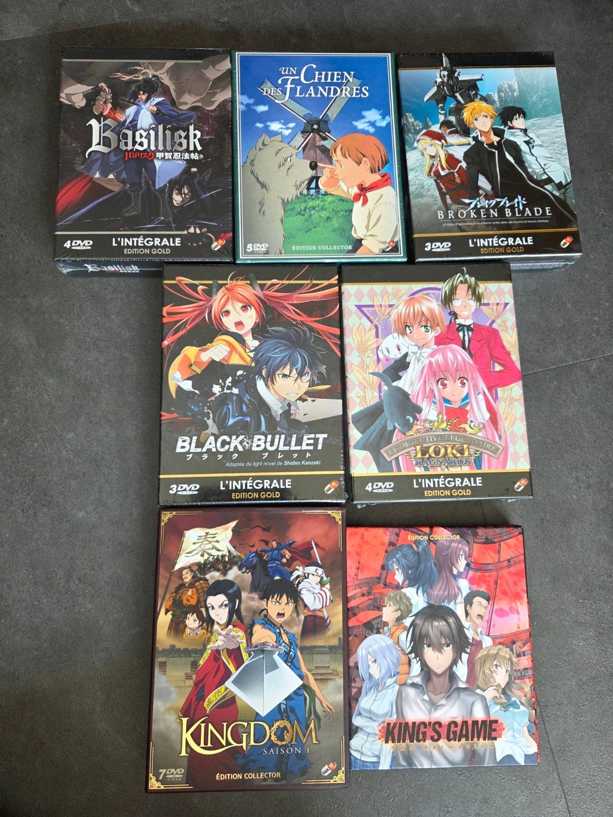7x Edition Gold / Manga - Anime dvd's, Alle leeftijden, Ophalen of Verzenden, Zo goed als nieuw, Anime (Japans)