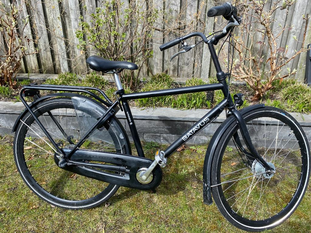 Kleine herenfiets Batavus 49cm, Fietsen en Brommers, Fietsen | Jongens, Gebruikt, 26 inch of meer, Handrem, Versnellingen, Ophalen
