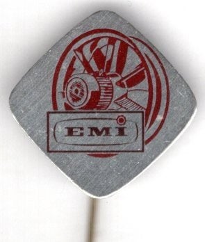 EMI E.M.I. ventilatoren blik speldje ( K_187a), Verzenden, Zo goed als nieuw, Merk, Speldje of Pin