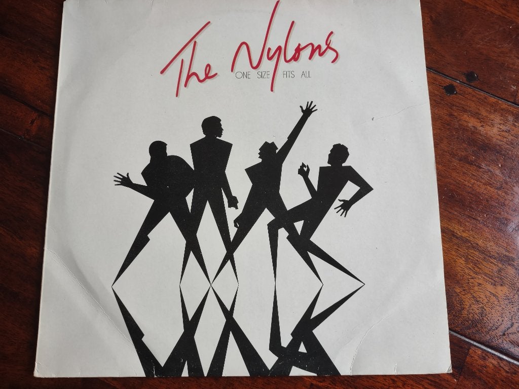 Lp - The Nylons - One size fits all, Cd's en Dvd's, Vinyl | R&B en Soul, Zo goed als nieuw, Soul, LP, Ophalen of Verzenden