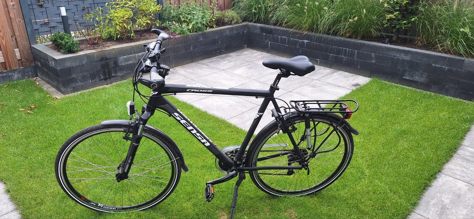 Sensa cross hybride fiets, Ophalen, Gebruikt, Meer dan 20 versnellingen, Overige merken