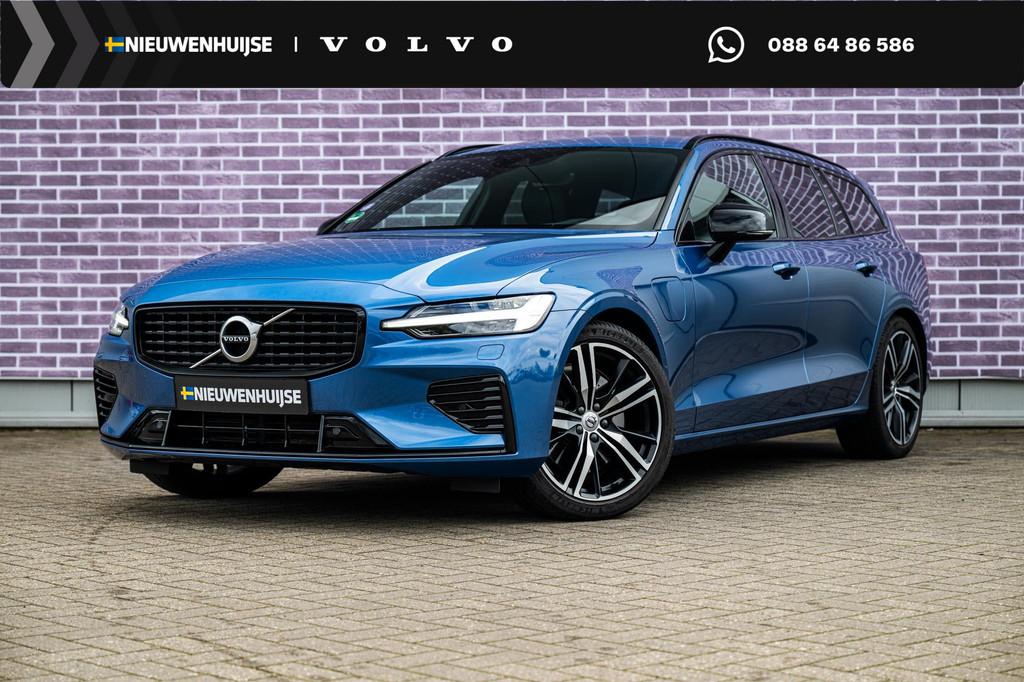Volvo V60 2.0 T6 Recharge AWD R-Design | Trekhaak | Adaptive, 12 maanden, Gebruikt, Euro 6, 4 cilinders