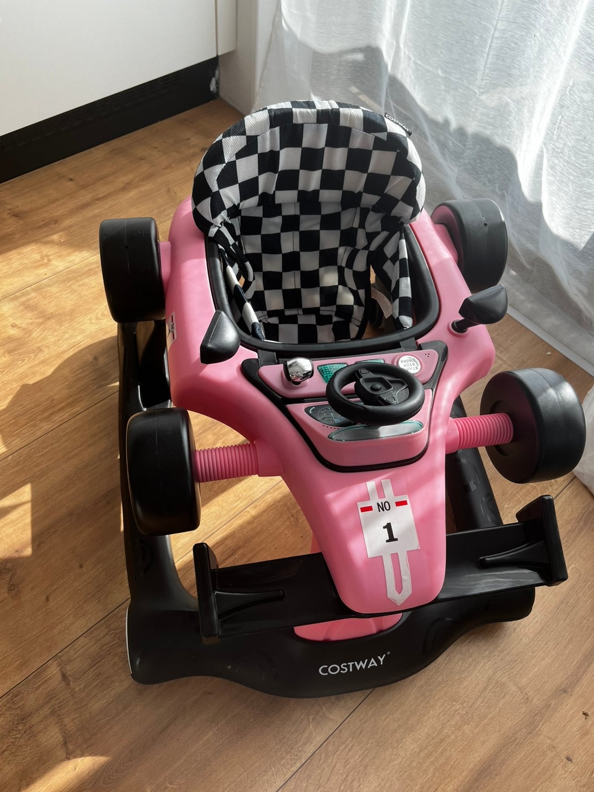 Baby walker, Ophalen, Zo goed als nieuw