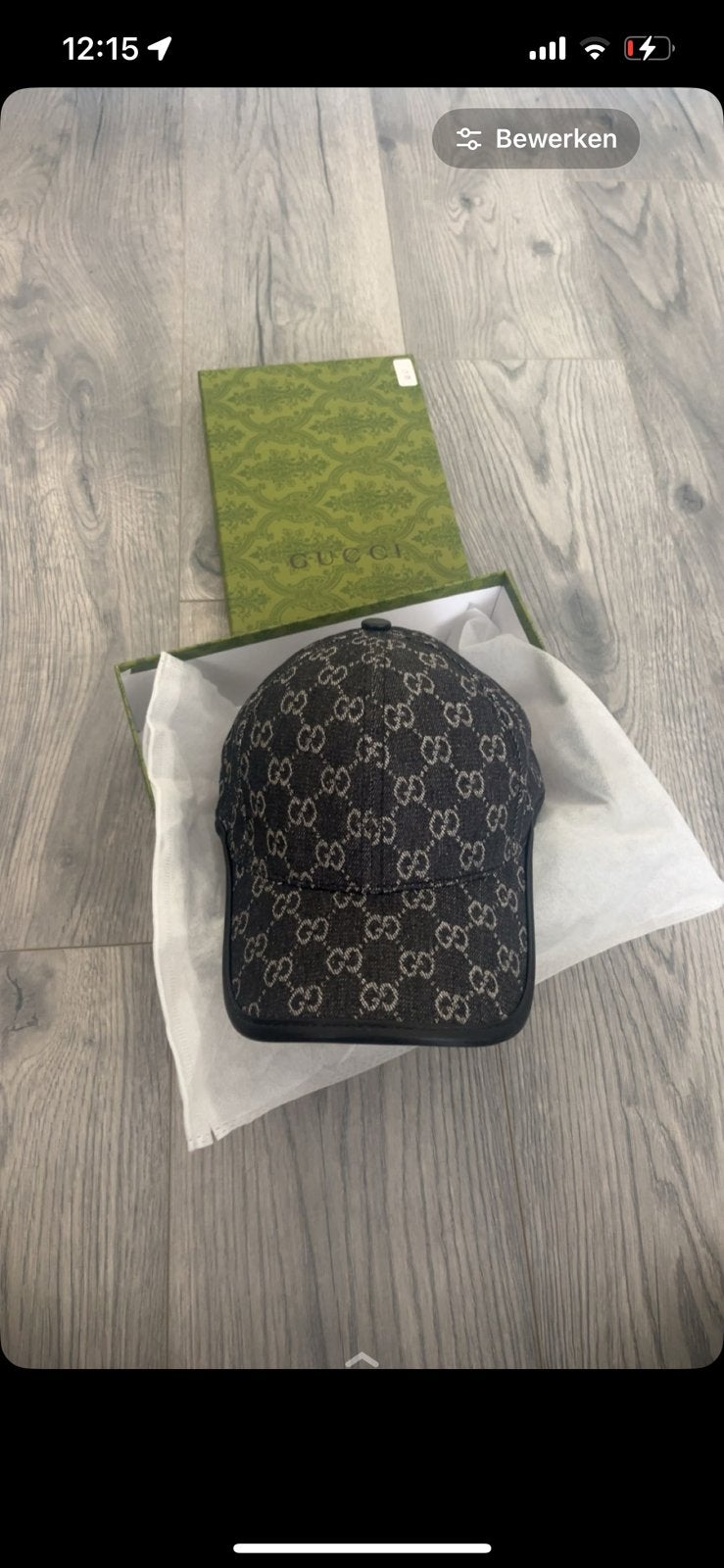 Gucci pet maat M, Kleding | Heren, Hoeden en Petten, Ophalen of Verzenden, Zo goed als nieuw